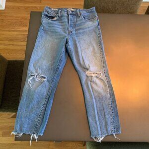 Levi's Wedgie Straight Fringe Jeans Women's